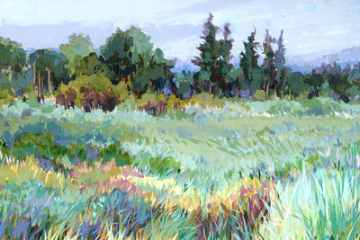 The Artist Behind the Art: Jennifer's Acrylic Prairie Paradise