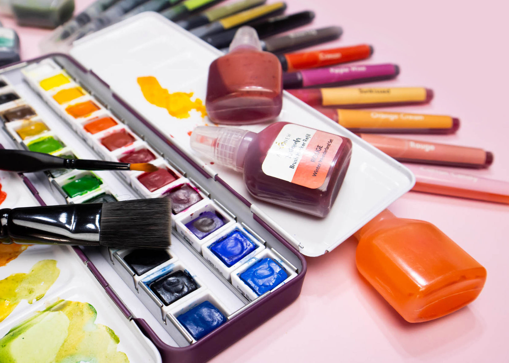 Artist-Grade Watercoloring Products
