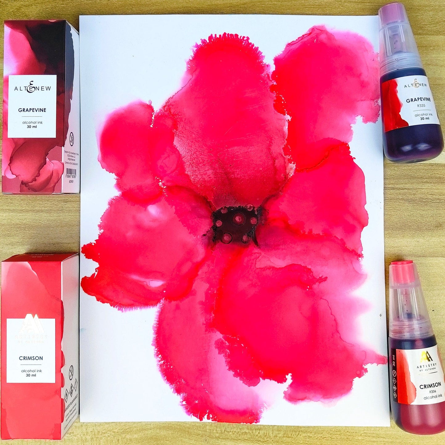 Alcohol Ink Grapevine Alcohol Ink