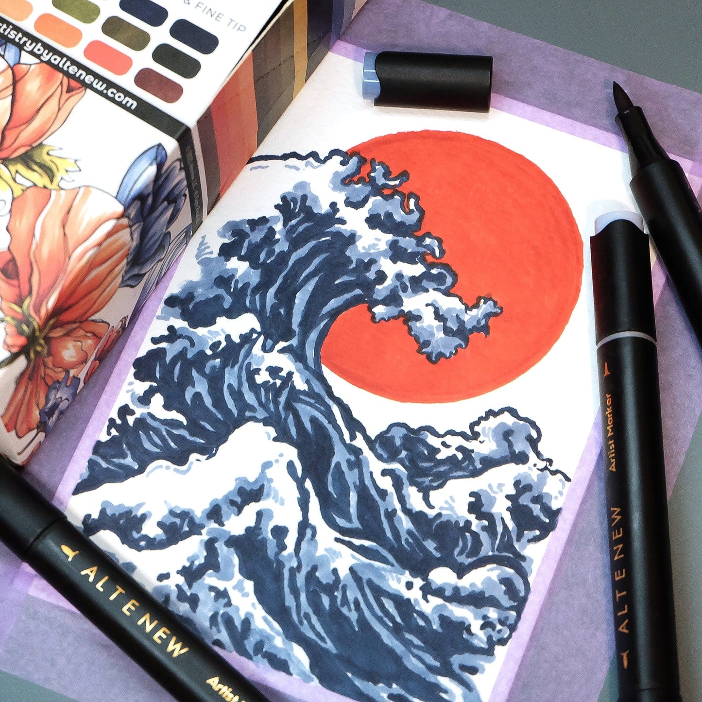 Alcohol Markers Mystic Garden Artist Alcohol Markers Set J