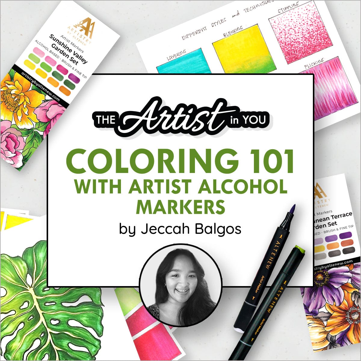 giftbox_ghost_product FREE GIFT | Artist in You: Coloring 101 with Artist Alcohol Markers