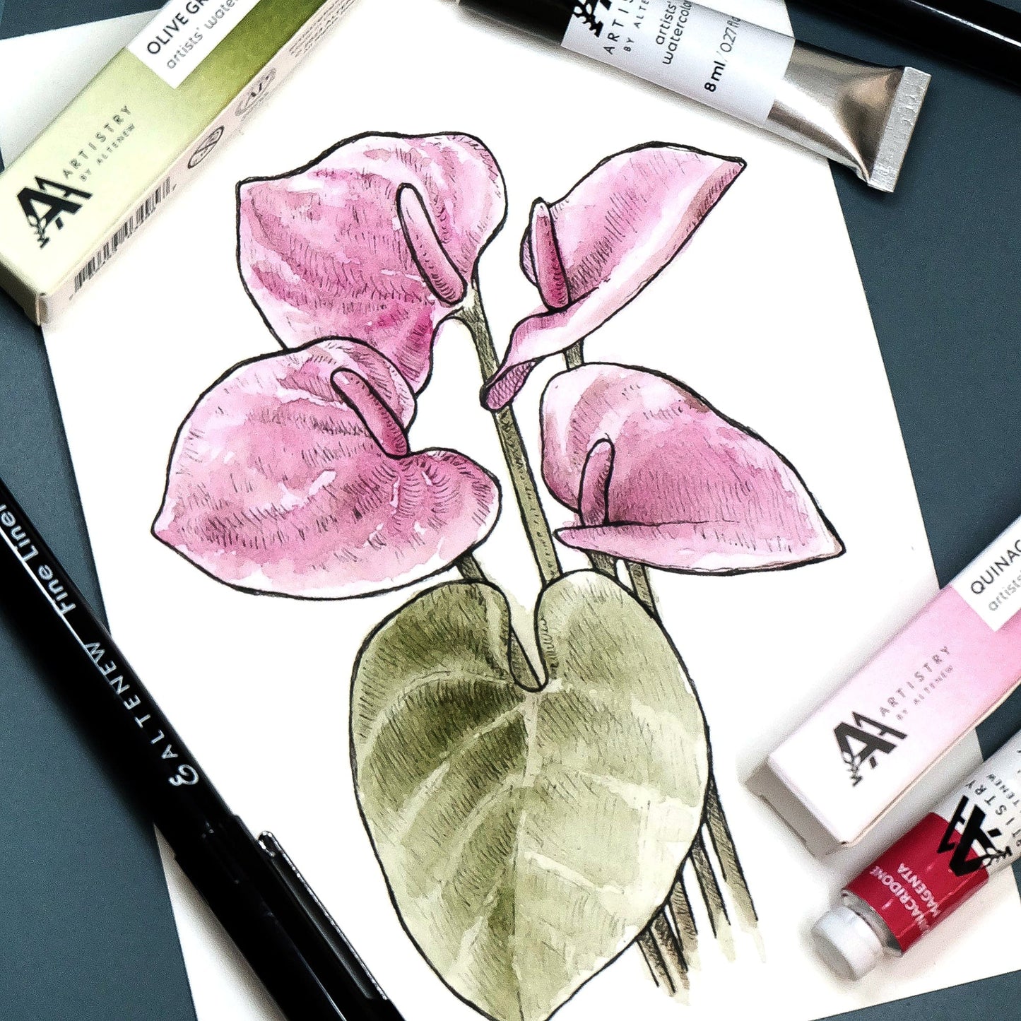 Stationery Fine Liner Pen Set