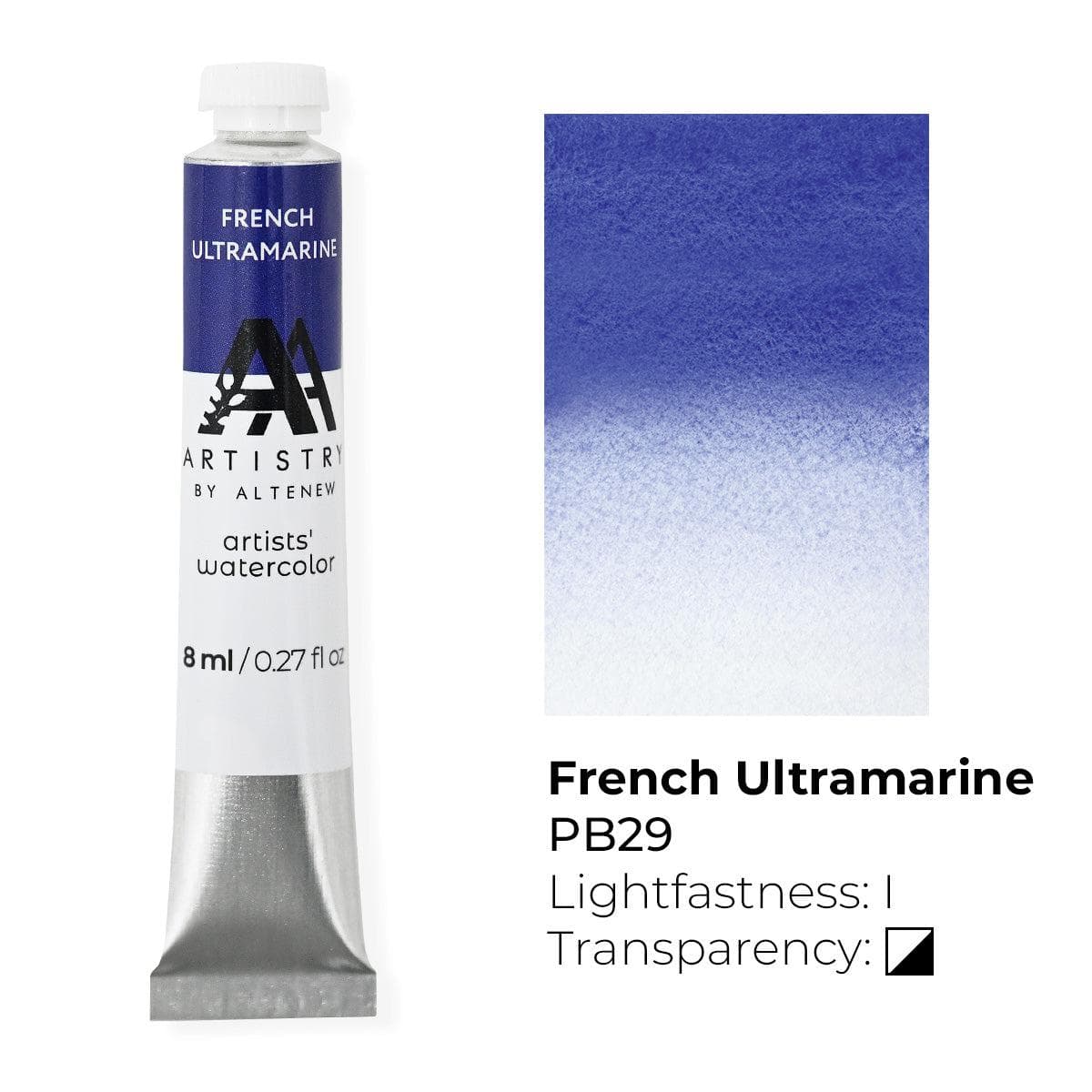 Watercolor Artists' Watercolor Tube - French Ultramarine
