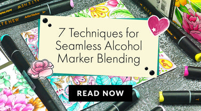 7 Techniques for Seamless Alcohol Marker Blending and Color Transitions