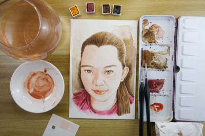 Watercoloring Tips to Achieve Realistic Skin Tones