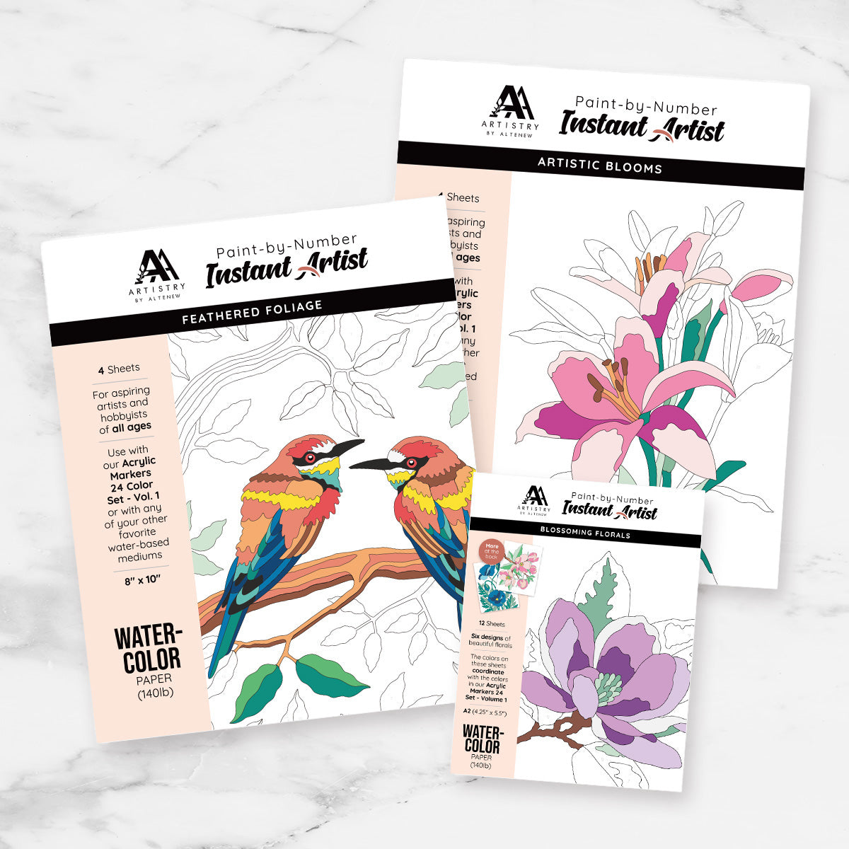 Versatile Paint-by-Numbers for Artists | Artistry by Altenew