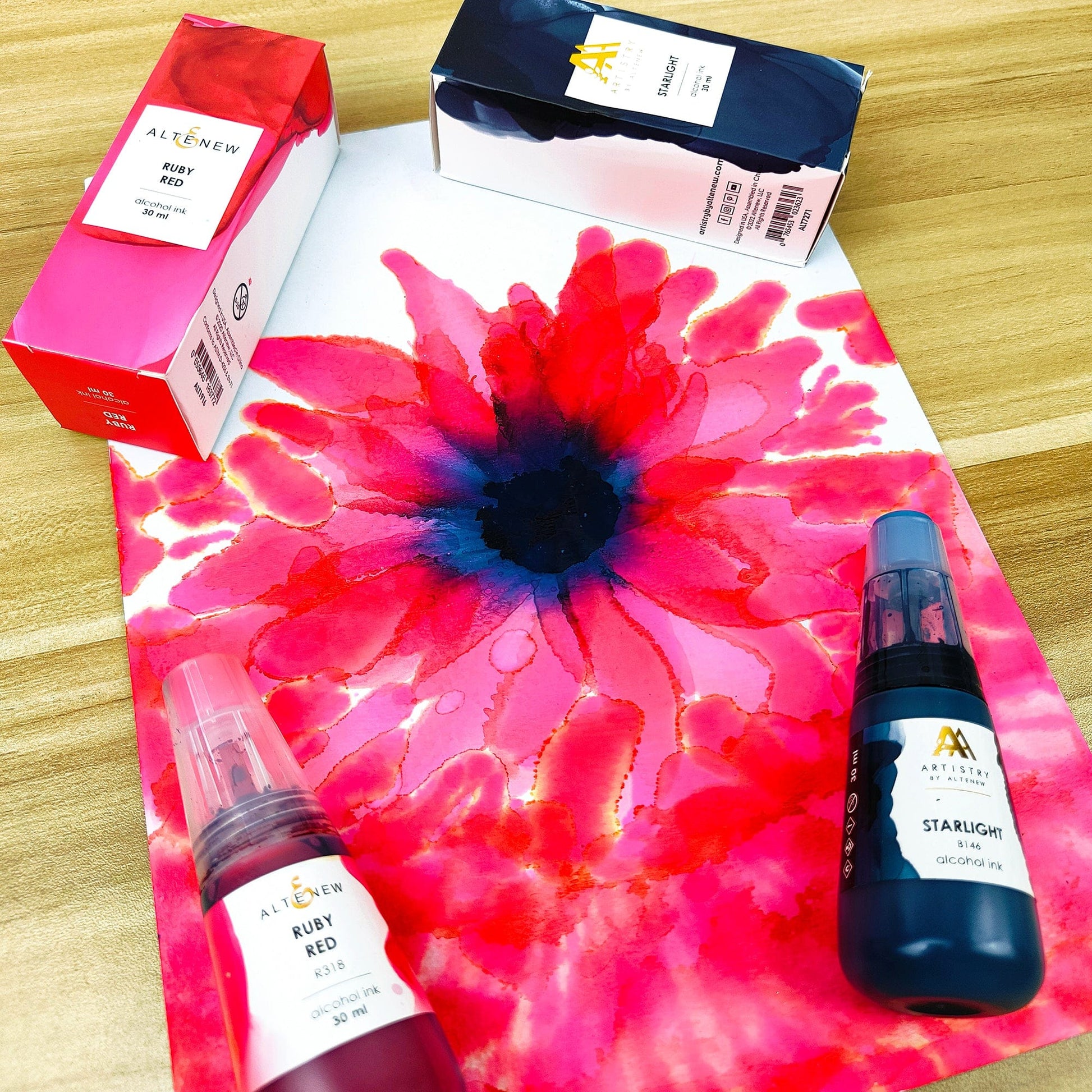 Alcohol Ink Bundle Deep Blue Seas Alcohol Ink Bundle