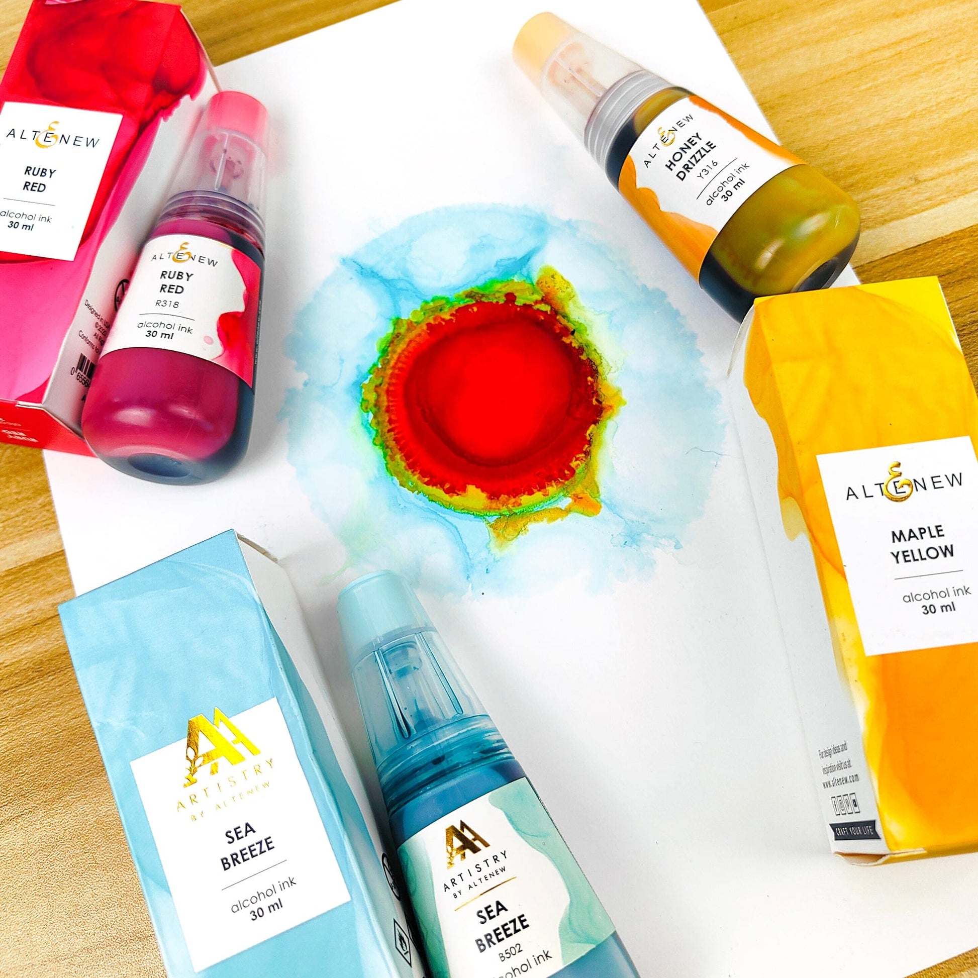 Alcohol Ink Bundle Deep Blue Seas Alcohol Ink Bundle