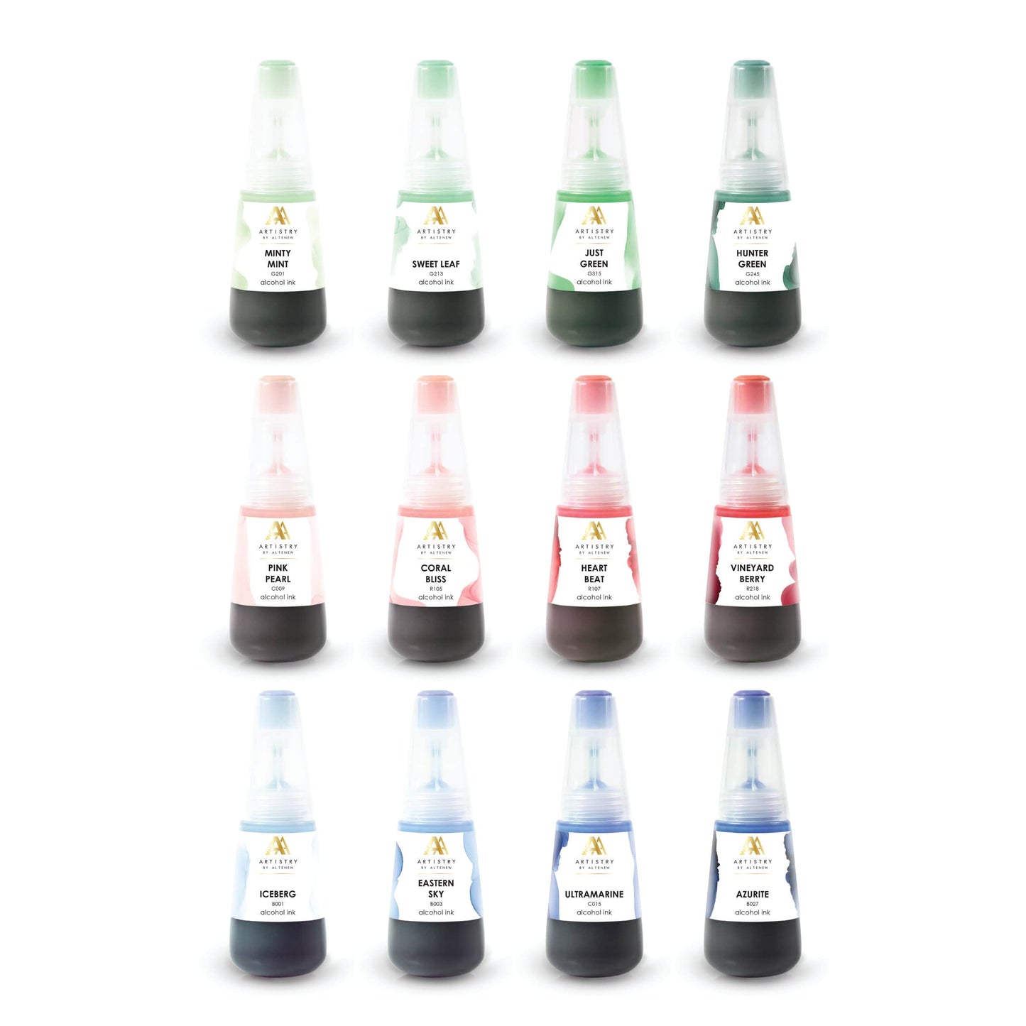 Alcohol Ink Bundle Island Garden 12 Artist Alcohol Ink Set H Bundle
