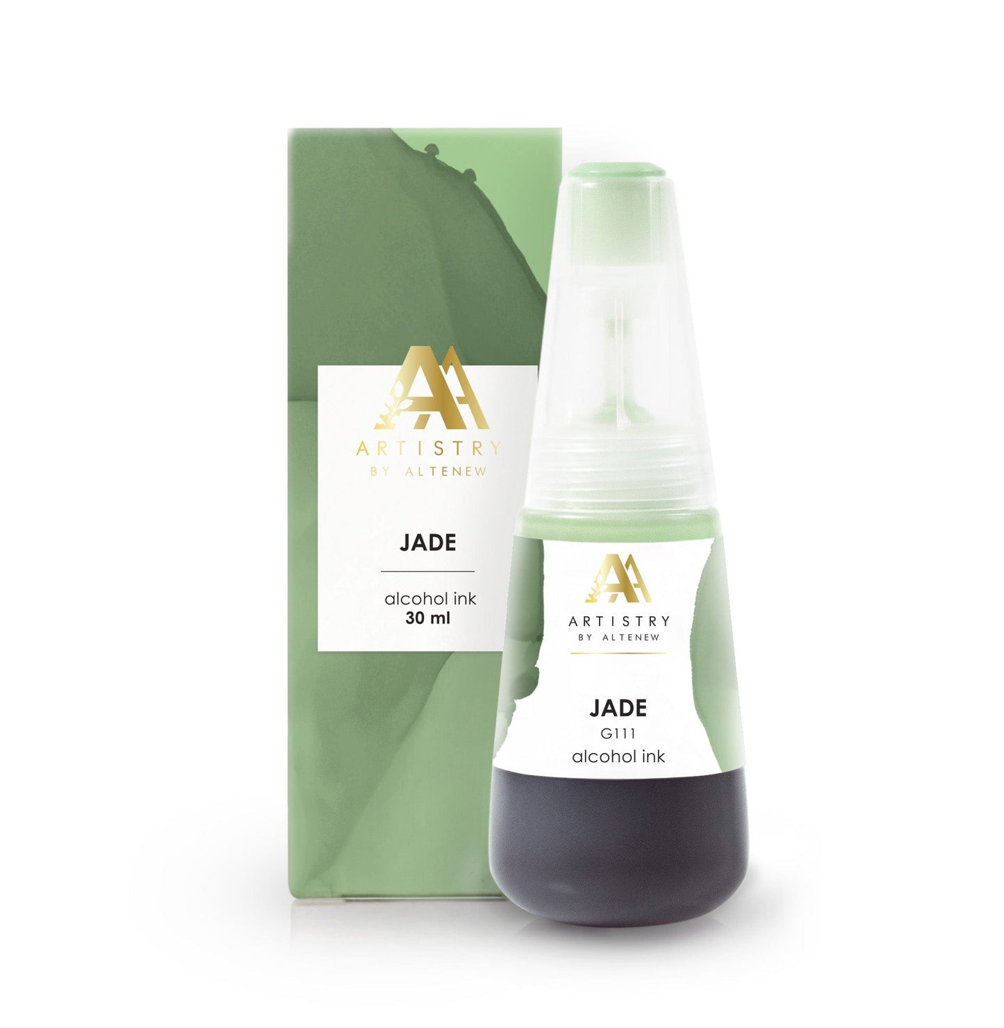 Alcohol Ink Bundle Jade Frosted Foliage Alcohol Ink