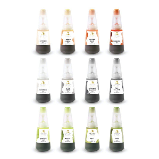 Alcohol Ink Bundle Tropical Garden 12 Artist Alcohol Ink Set E Bundle