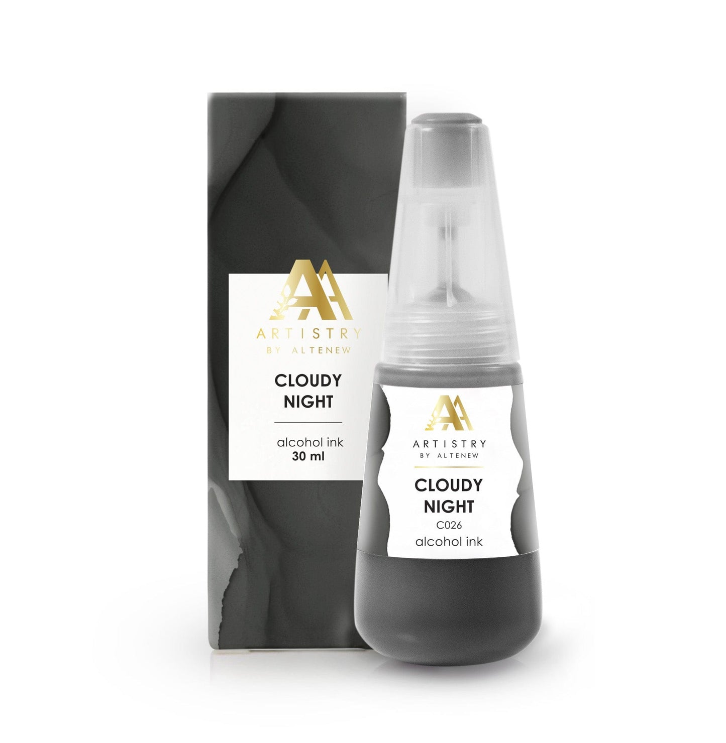 Alcohol Ink Cloudy Night Alcohol Ink