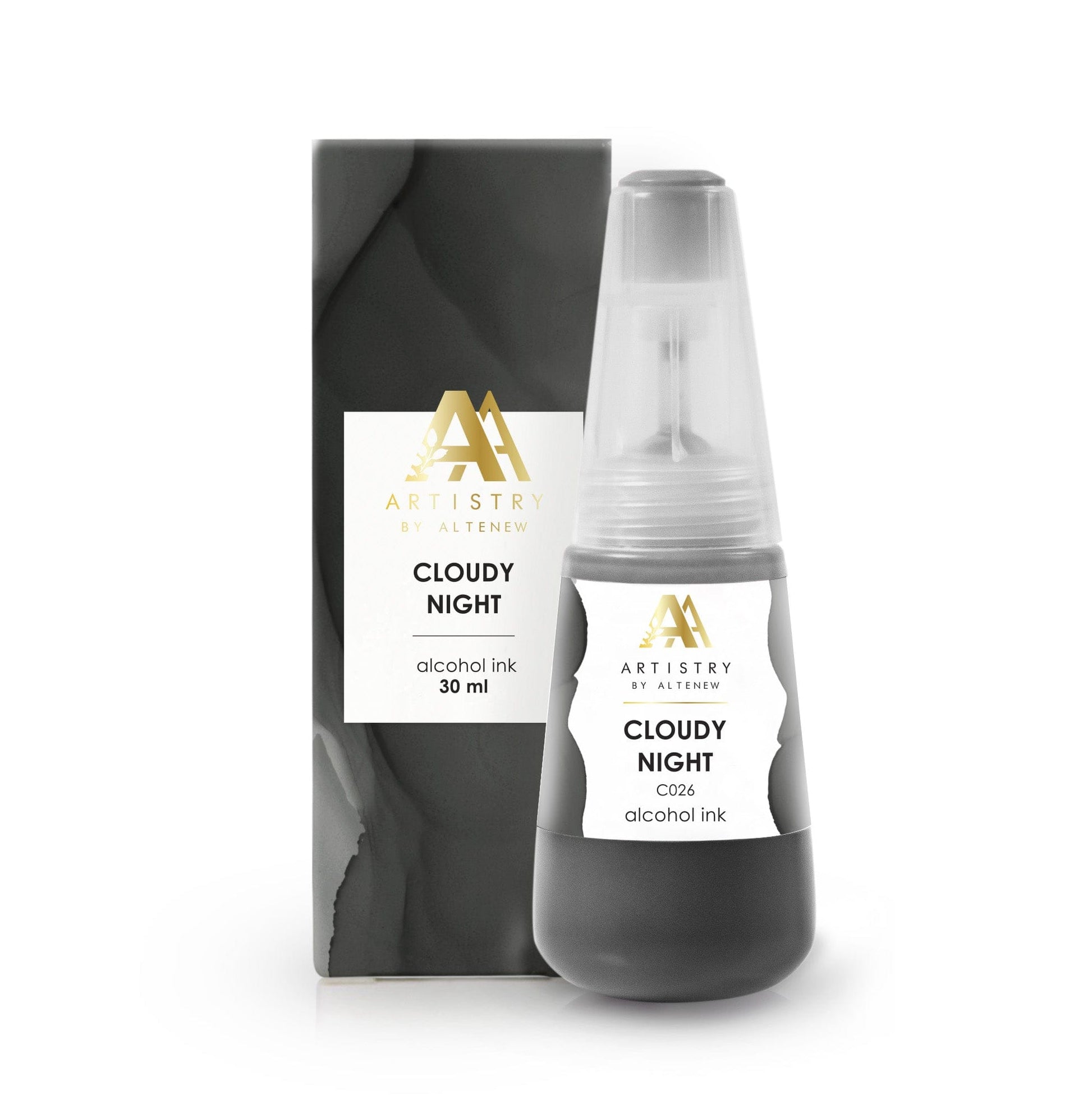 Alcohol Ink Cloudy Night Alcohol Ink