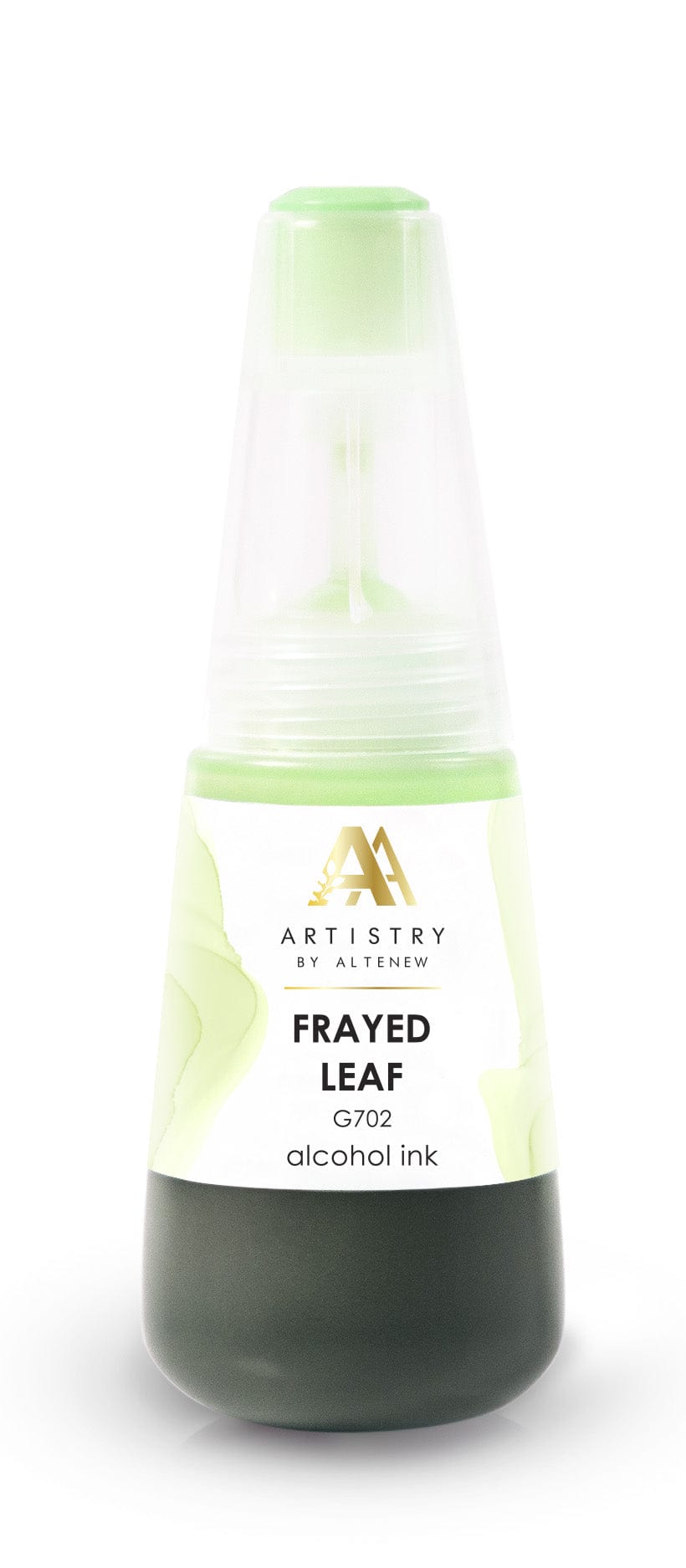 Alcohol Ink Frayed Leaf Alcohol Ink