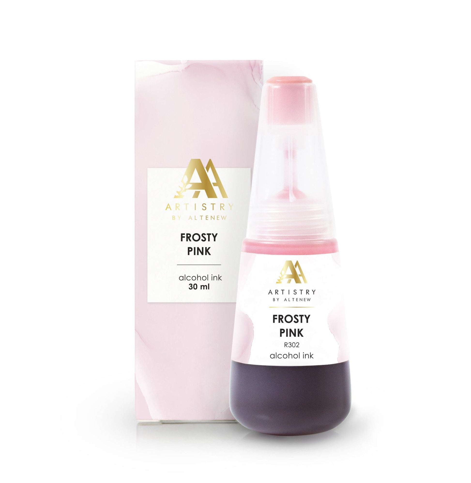 Alcohol Ink Frosty Pink Alcohol Ink