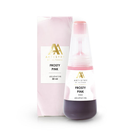 Alcohol Ink Frosty Pink Alcohol Ink