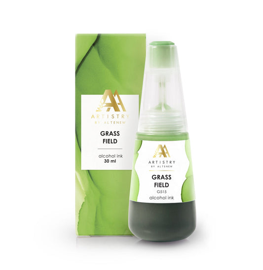 Alcohol Ink Grass Field Alcohol Ink