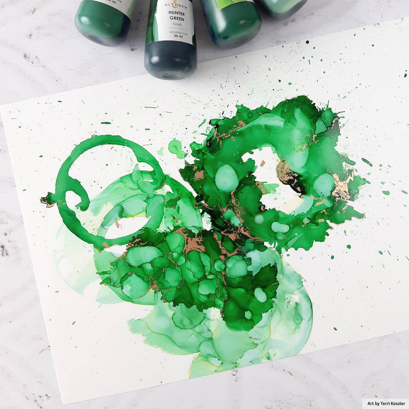 Alcohol Ink Hunter Green Alcohol Ink