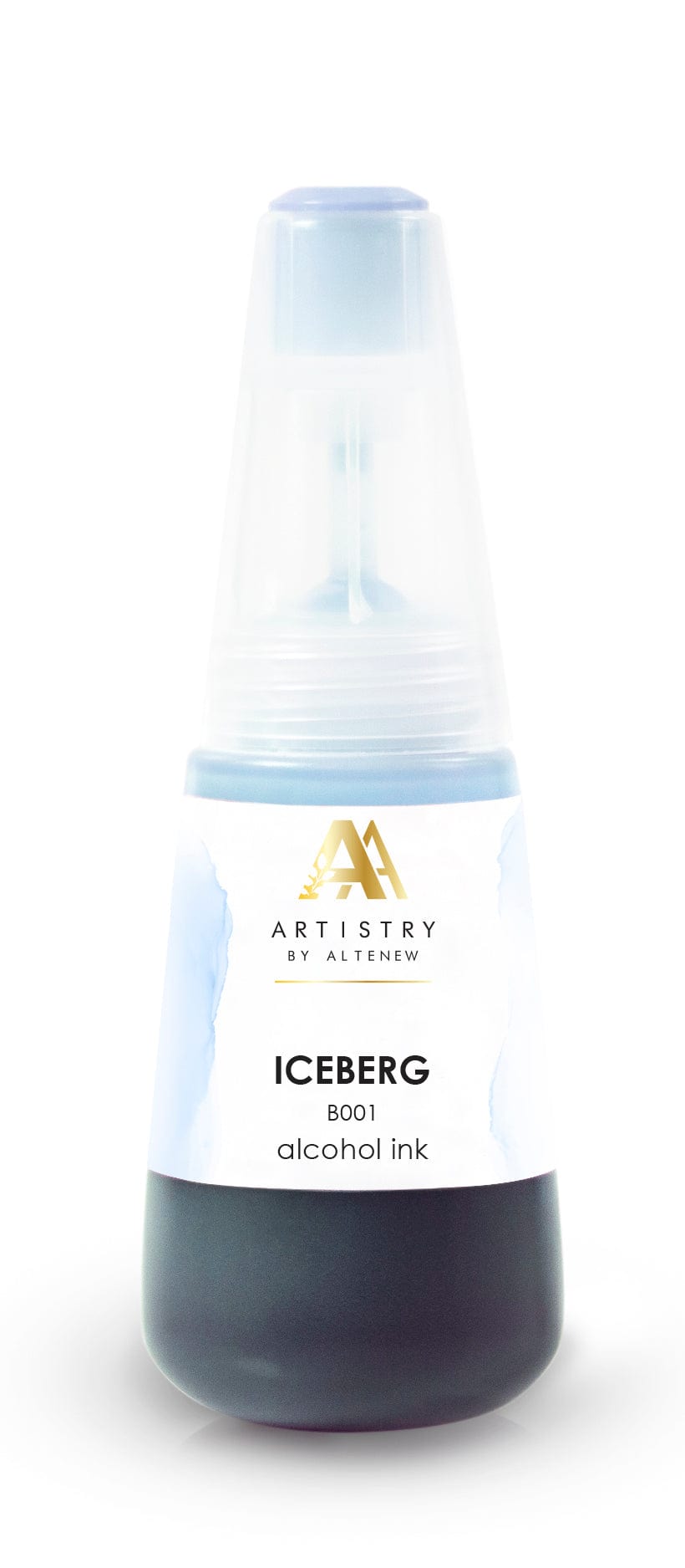 Alcohol Ink Iceberg Alcohol Ink