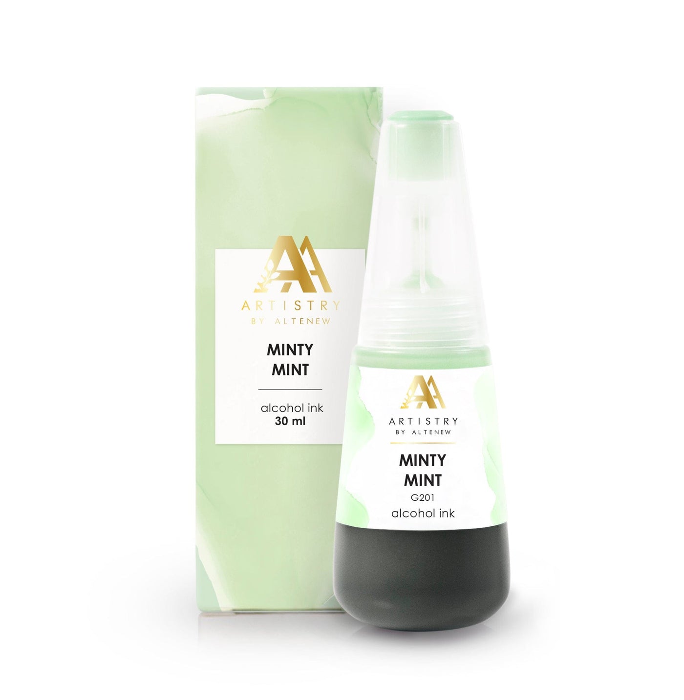 Minty Mint Alcohol Ink - Artistry by Altenew