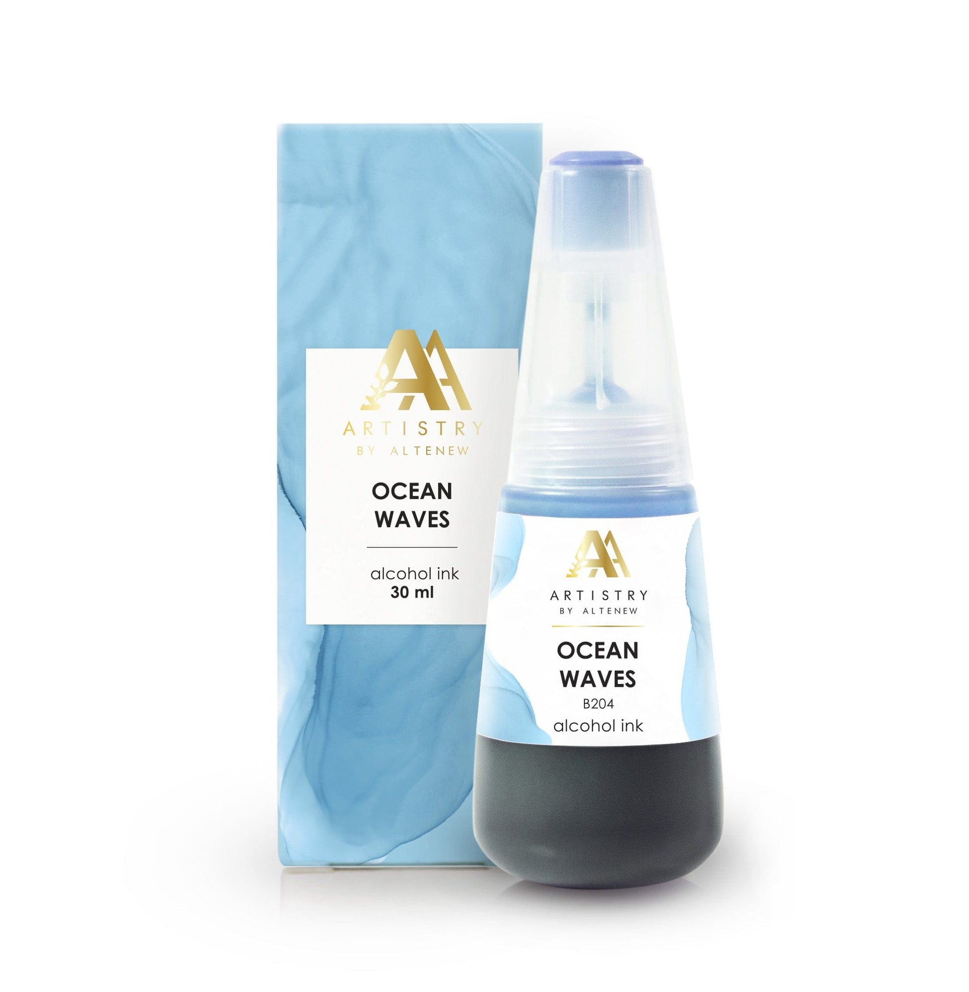 Alcohol Ink Ocean Waves Alcohol Ink