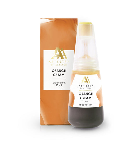 Alcohol Ink Orange Cream Alcohol Ink