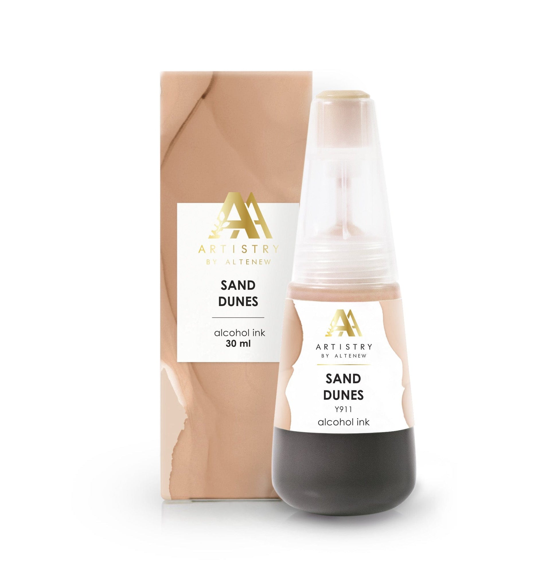 Alcohol Ink Sand Dunes Alcohol Ink