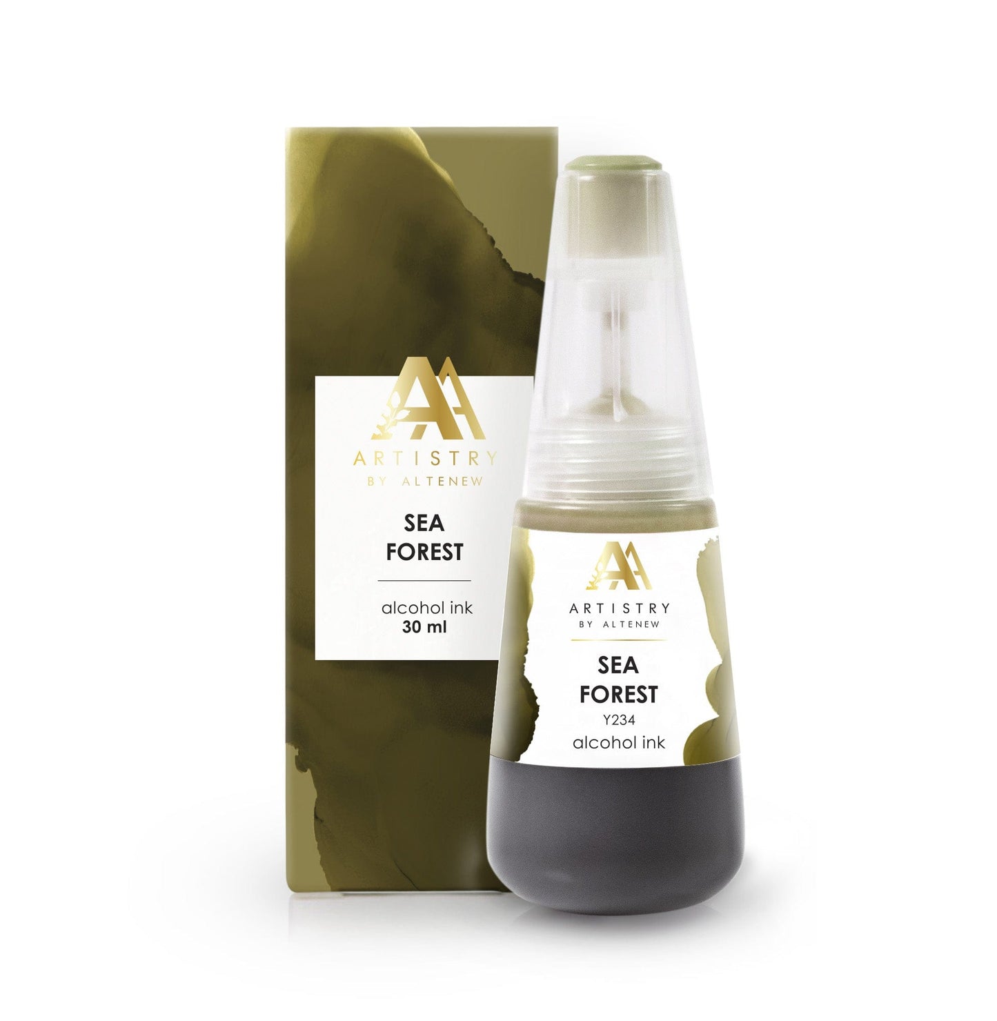 Alcohol Ink Sea Forest Alcohol Ink