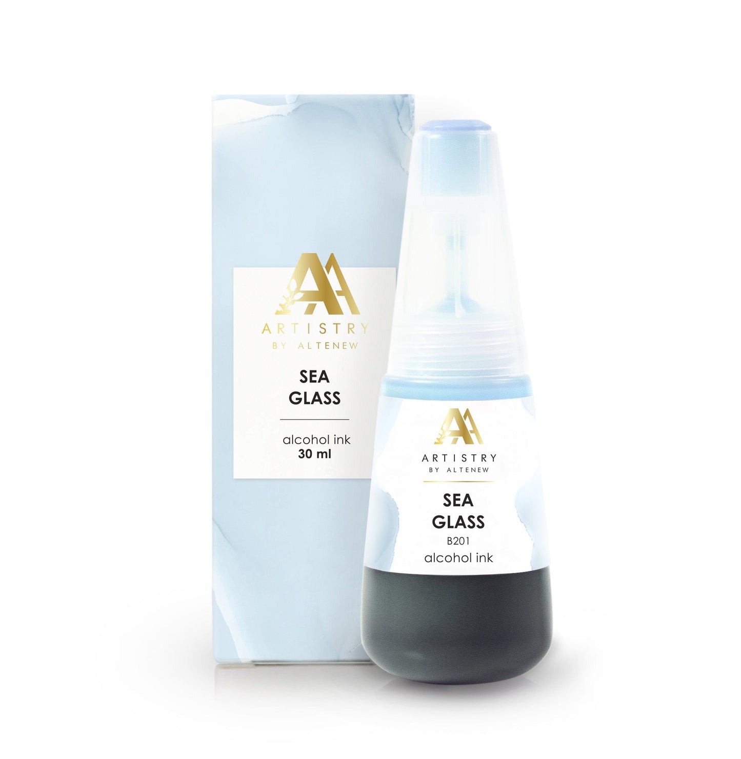 Alcohol Ink Sea Glass Alcohol Ink