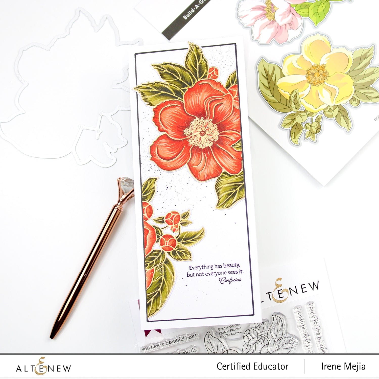 Alcohol Marker & Alcohol Ink Bundle Mystic Garden Artist Alcohol Markers Set & Alcohol Ink Bundle