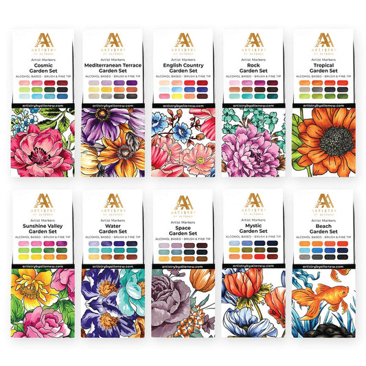 Alcohol Marker Bundle Color Your World Bundle