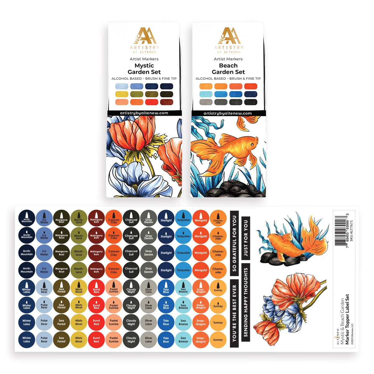 Alcohol Marker Bundle Enchanted Coast Alcohol Markers Bundle