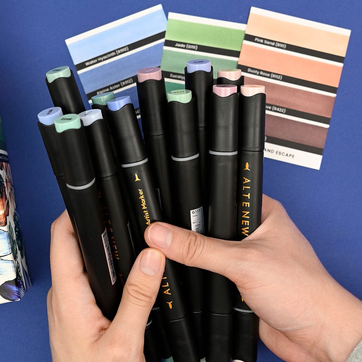 Alcohol Marker Bundle Woodland Garden & Firewood Garden Artist Alcohol Markers