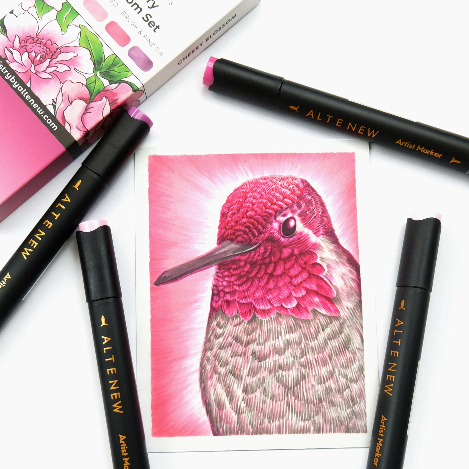 Alcohol Markers Altenew Artist Markers Cherry Blossom Set