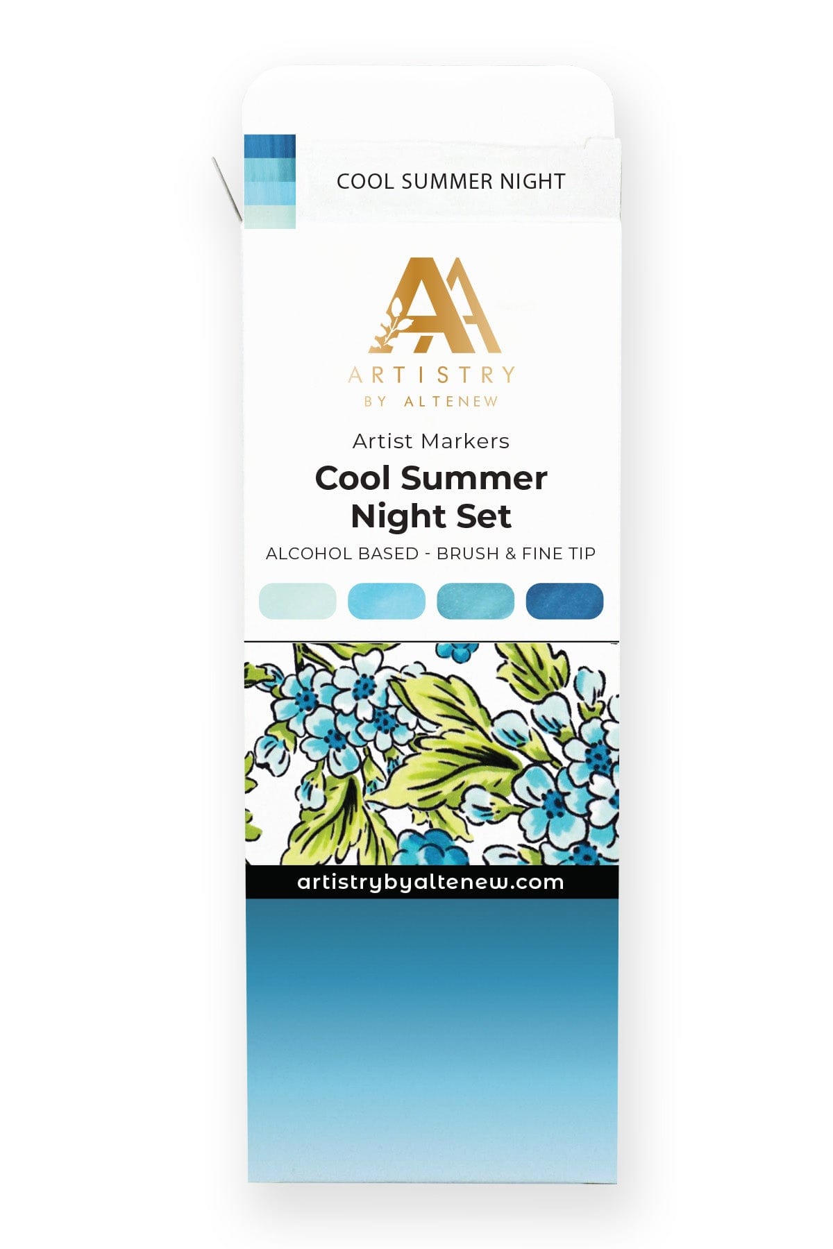 Alcohol Markers Artist Markers Cool Summer Night Set