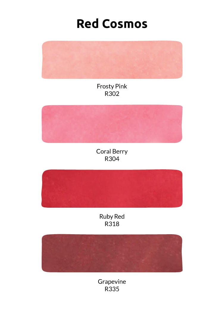 Alcohol Markers Artist Markers Red Cosmos Set