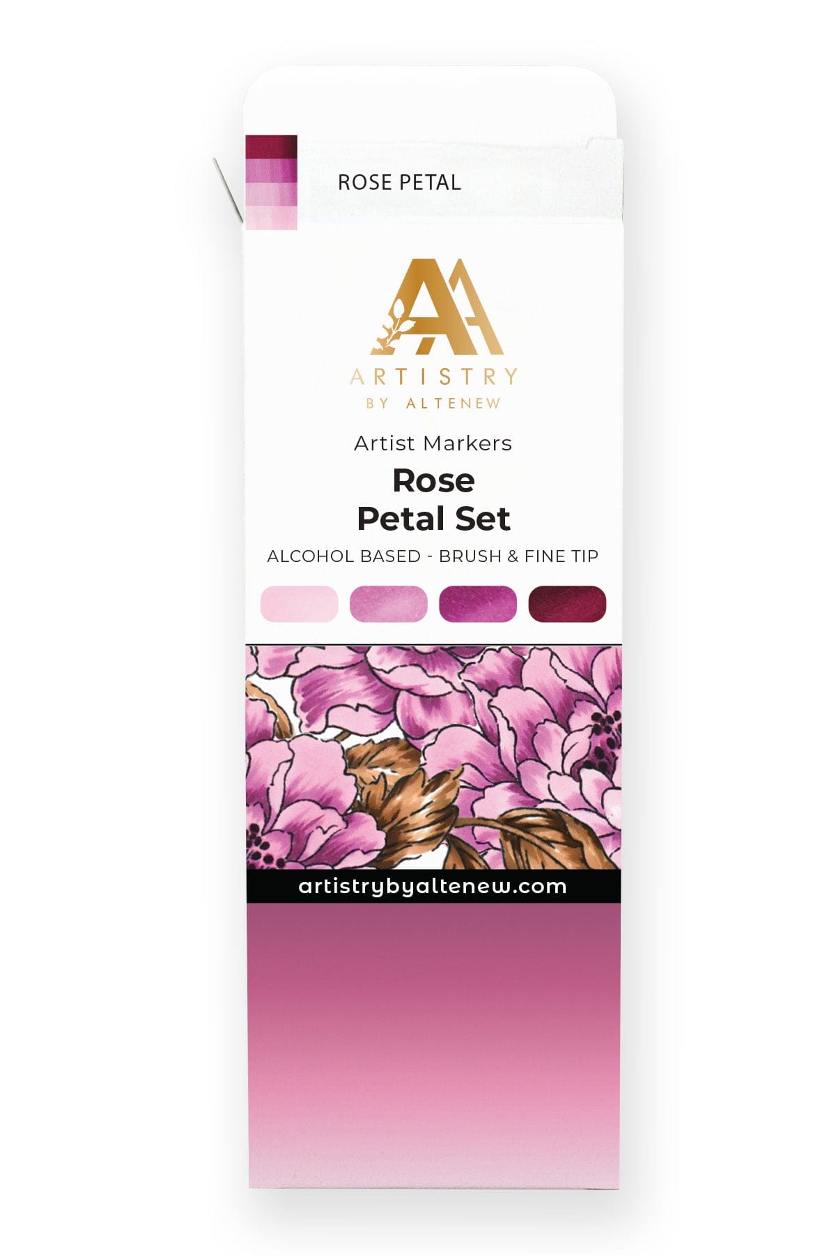 Alcohol Markers Artist Markers Rose Petal Set