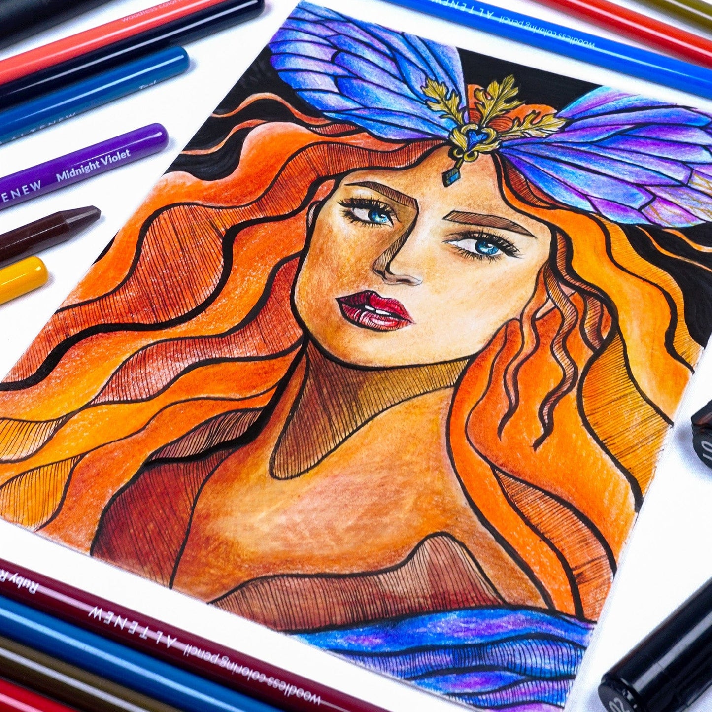 Alcohol Markers Artist Markers Summer Afternoon Set