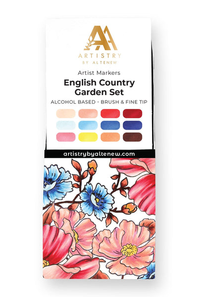 Alcohol Markers English Country Garden Artist Alcohol Markers Set C