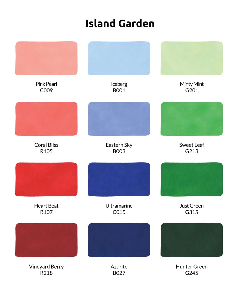 Alcohol Markers Island Garden Artist Alcohol Markers Set H