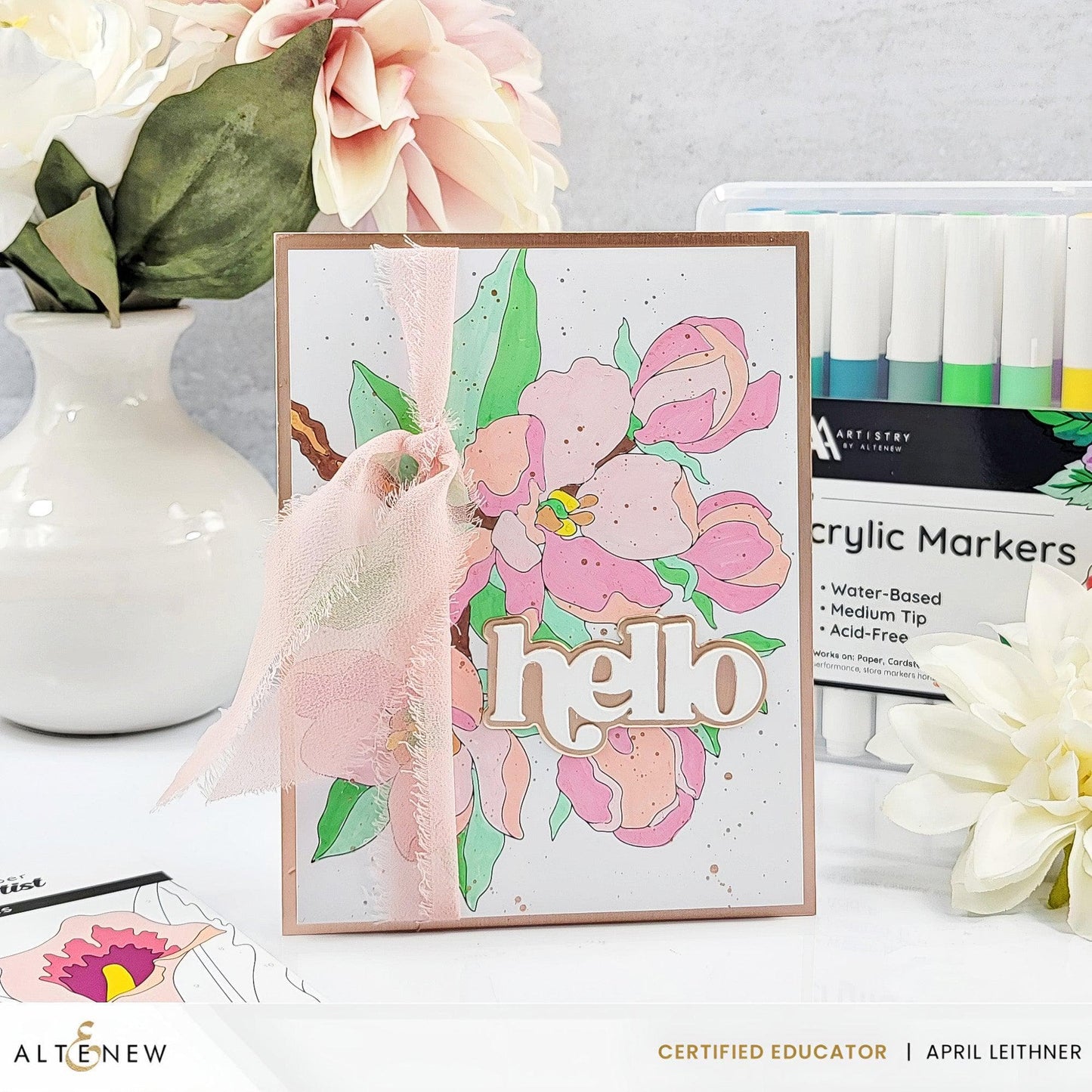 Art Materials Acrylic Marker 24 Color Set - Vol. 1