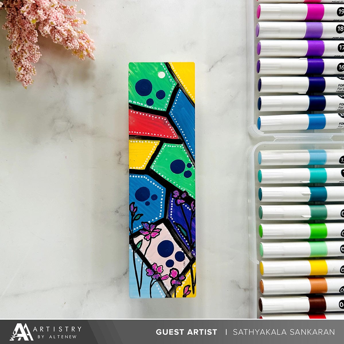 Art Materials Acrylic Marker 24 Color Set - Vol. 1