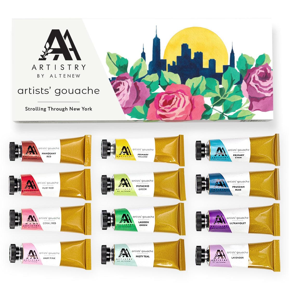 Art Materials New York Cityscape Gouache Bundle