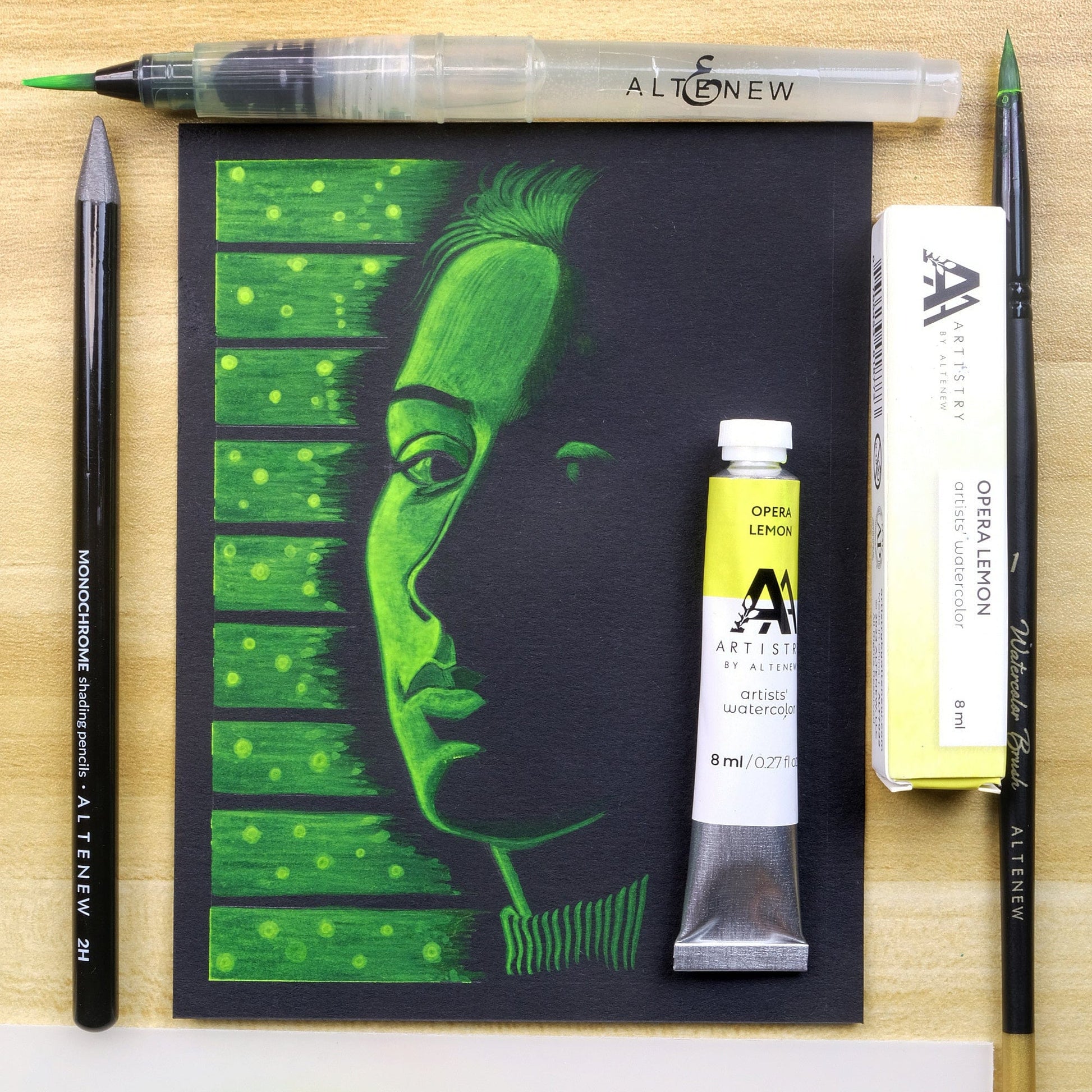 Brushes Artists' Watercolor Brushes - Round