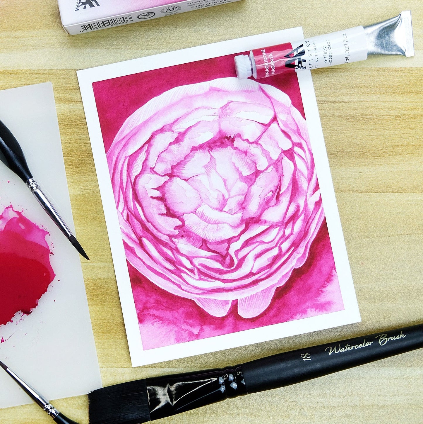 Brushes Artists' Watercolor Brushes - Round