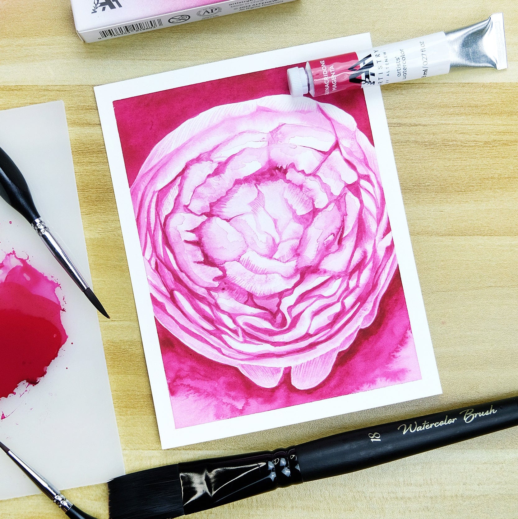 Brushes Artists' Watercolor Brushes - Round