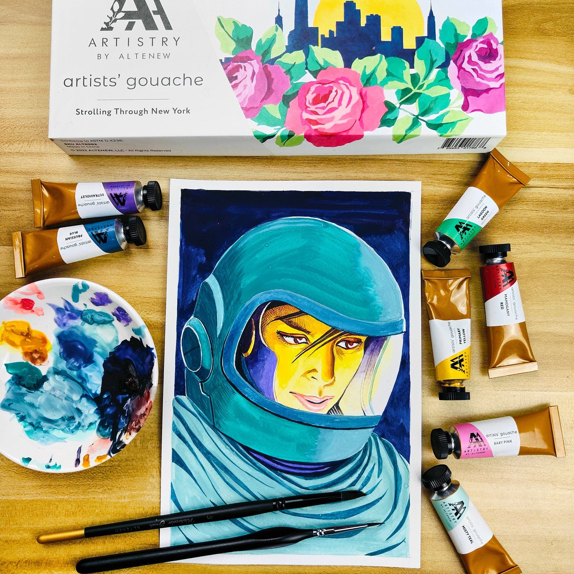 Brushes Artists' Watercolor Brushes - Round