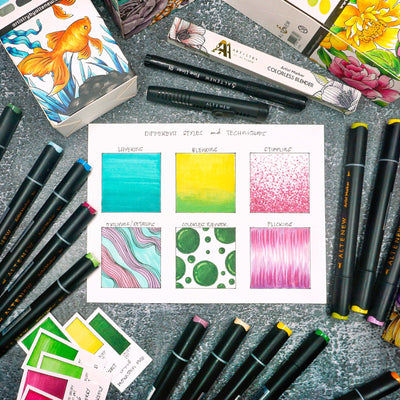 Class Artist in You: Coloring 101 with Artist Alcohol Markers