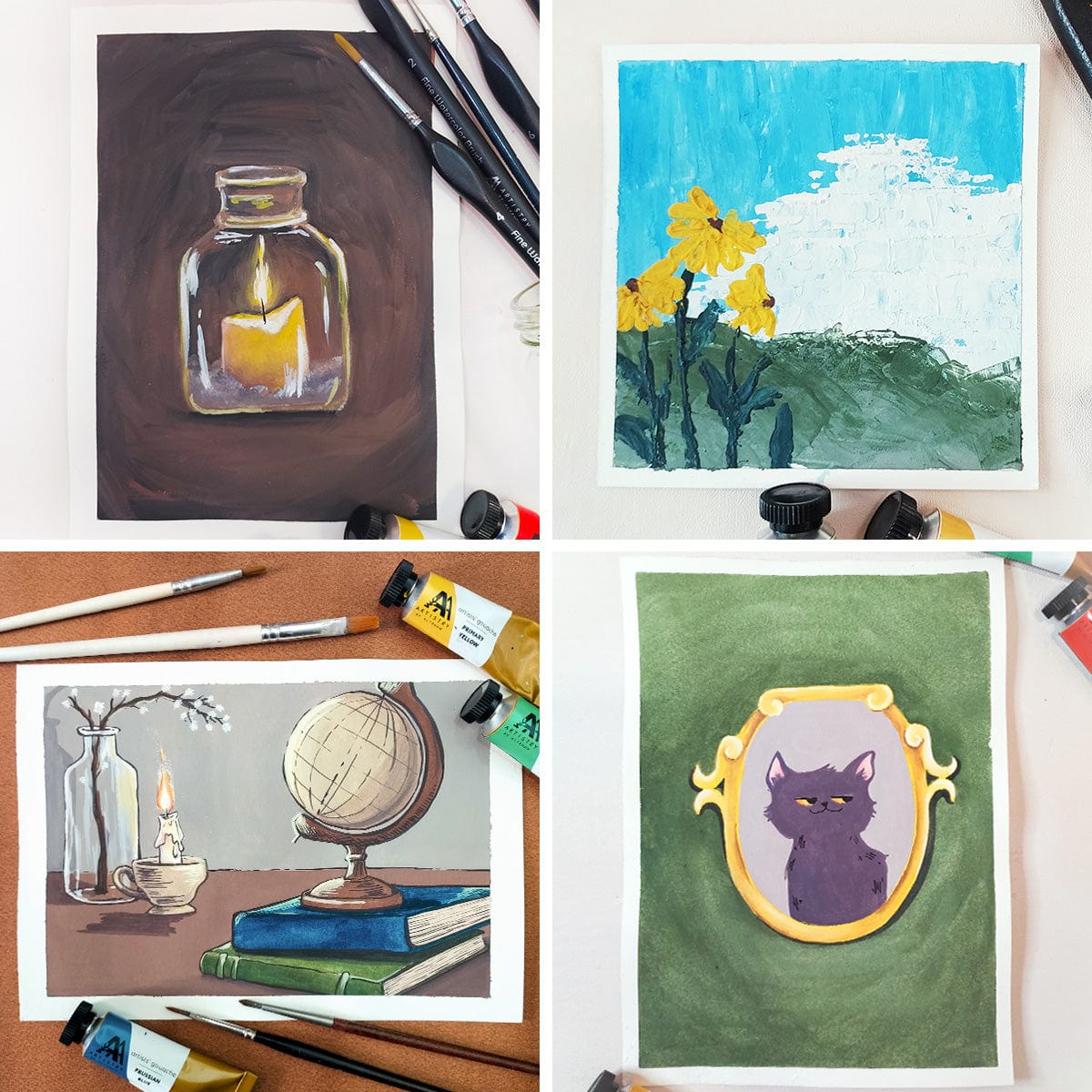 Class Painting 101: Getting Started with Gouache