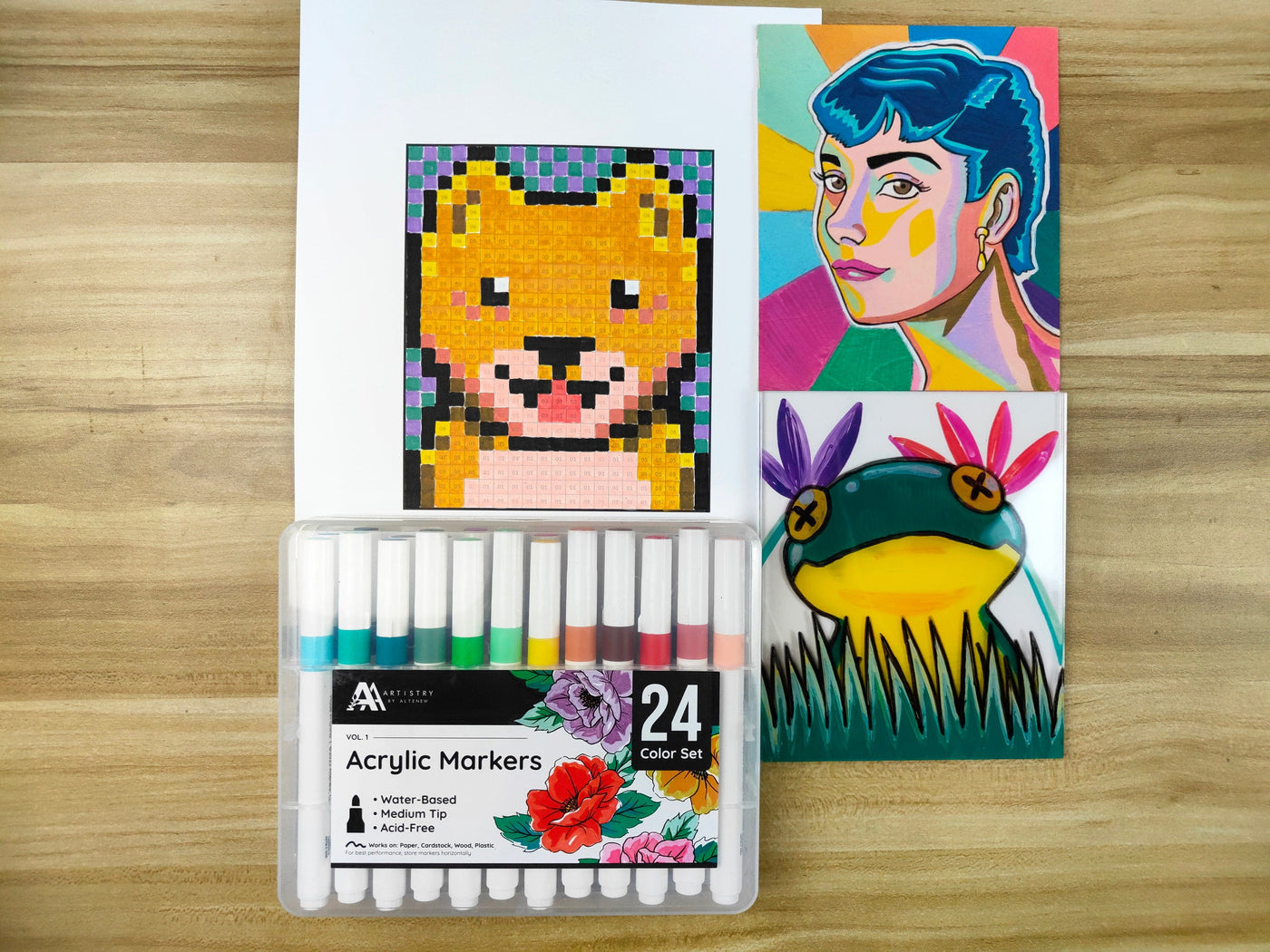 Class The Artist in You: Acrylic Markers 101